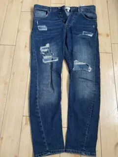 ZARA MAN ダメージデニムパンツ 30