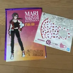 エヴァンゲリオン☆一番くじマスク☆はま寿司ファイル　2点セット新品未使用