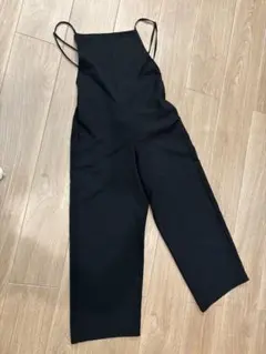 ブラック サロペット オールインワン