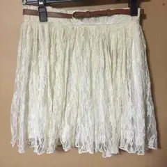 レーススカート風キュロット