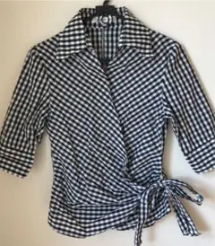 ギンガムチェック　シャツ