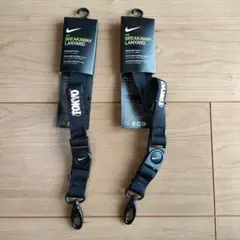 【ナイキ：ネックストラップ】Nike BREAKAWAY LANYARD ×２