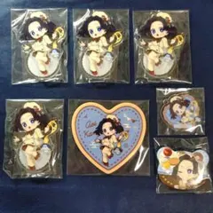 鬼滅の刃 神崎アオイ アクリルスタンド バレンタイン くま缶バッジ アオイ