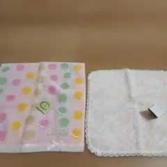 LADUREE 、LANVINタオルハンカチ 2枚セットのサムネイル