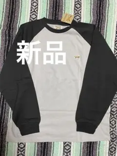【新品】 PENNEYS ペニーズ ラグラン長袖Tシャツ (スミクロ×グレー)