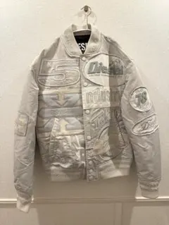 ぴ*お様 Diesel ディーゼル ジャケット J-BULC-PATCH 白　S