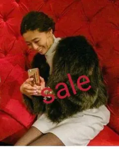 フェイクファーコート