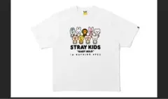 【新品】BAPE ×straykids マイロ Tシャツ ホワイト XL