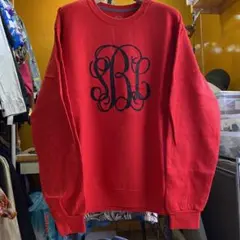 アメリカ古着 FRUIT OF THE LOOM レッド トレーナー