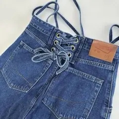 FREAK’S STORE×SOMETHING レースアップサロペットデニム Sのサムネイル