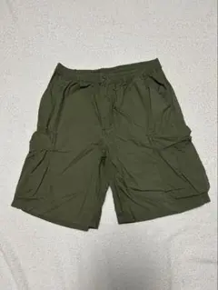 オリーブグリーン カーゴショートパンツ