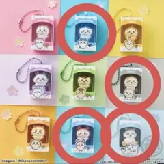 ちいかわチョコボックス 4点 ちいかわ ハチワレ ラッコ 古本屋 あのこのサムネイル