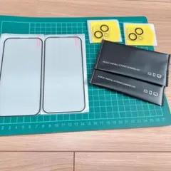 未使用　iPhone 15 ガラスフィルム 画面フィルム　カメラフィルム