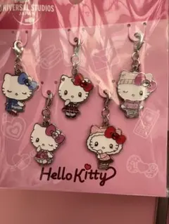USJ 限定　キティーちゃん　チャーム　セット　ハローキティ