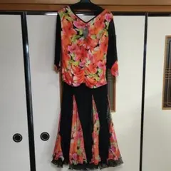 社交ダンス　上下セット　新品、未使用