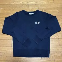 MAISON KITSUNÉ ブラックトレーナー Mのサムネイル