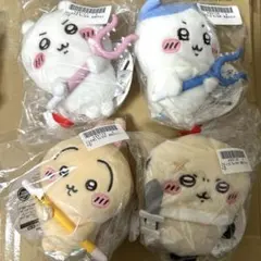 【ちいかわ】【ハチワレ】【うさぎ】【ラッコ】ちいかわ　討伐マスコット　4個セット