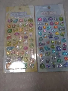 【吉田産業】ぷくぷくキャンディシール ねこ ボンボンドロップシール　恐竜　セット