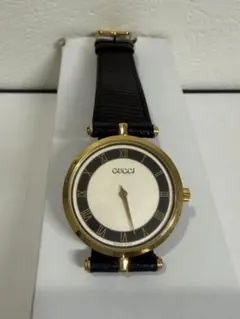 63稼動品GUCCI シェリーライン ユニセックス 腕時 新品社外ベルト