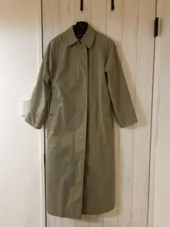 カーキトレンチコート　バーバリー　一枚袖