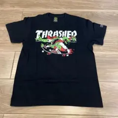 THRASHED Tシャツ ブラック　Sサイズ