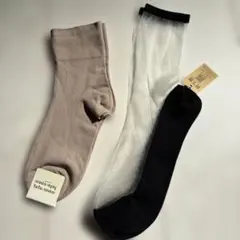 新品　靴下屋 チュチュアンナ　ソックス　2足セット