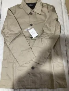 ステンカラーコート ベージュ