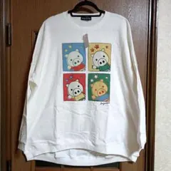 最終価格❣️新品❤ドラッグストアーズ カラフル豚イラスト トレーナー F