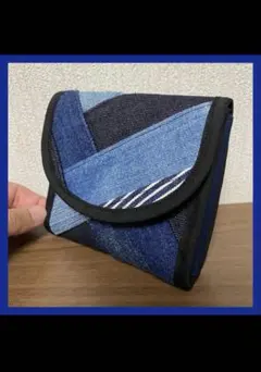 ハンドメイドデニム財布