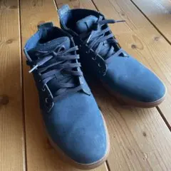 Timberland ネイビー ハイカットスニーカー