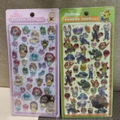ボンボンドロップシール ディズニー プリンセス ズートピア