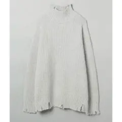 JEANASIS ダメージニット