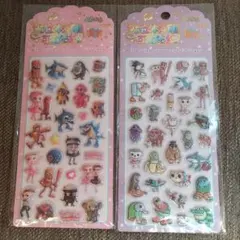 イタリアンブレインロット 立体シール ぷくぷくシール 2枚セット