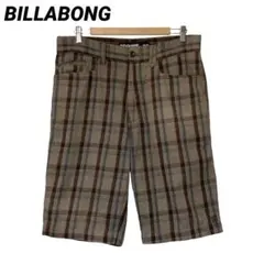 BILLABONG ビラボン ロゴ刺繍 ハーフパンツ ショーツ USA古着