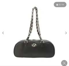 GYDA ジェイダ　チェーンハンドルBAG 黒のサムネイル