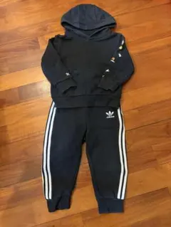 アディダスオリジナルス　セットアップ　パーカー 90 ブラック　ディズニーコラボ