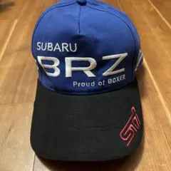 SUBARU BRZ キャップ 青/黒のサムネイル