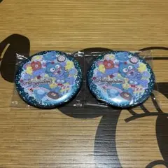 サンリオ　キラキラBIG缶バッジ　ハンギョドン