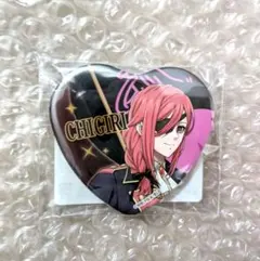 【〜4/30期間限定】ブルーロック 千切豹馬 ハート型缶バッジ