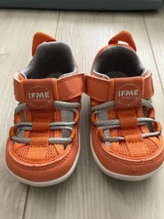 IFME キッズ用オレンジサンダル　ウォーターサンダル