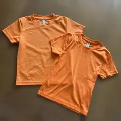 glimmer ラッシュガード半袖Tシャツ オレンジ 120cm 2枚のサムネイル
