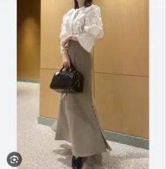 SNIDEL サイドスリットスカート