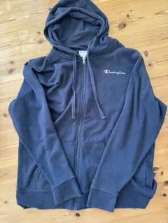 Champion ダークグレー パーカー XXL