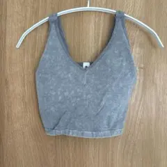 90 DEGREE BY REFLEX シームレスブラトップ S グレー