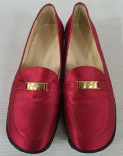 PRADA サテン フラットシューズ レッド y95のサムネイル
