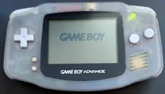 ジャンク ゲームボーイアドバンス ミルキーブルー