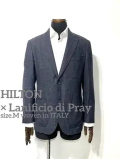HILTON◇イタリア製ラニフィーチョディプレイ生地◇メンズテーラードジャケットのサムネイル