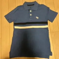 abercrombie kids ポロシャツ 5/6 青