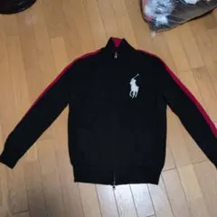 ラルフローレンジッパー付きニットセーター