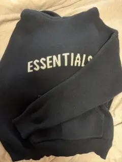 Fear of God ESSENTIALS ニットパーカー ブラック Mサイズのサムネイル